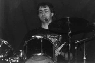ashley playing tama drums